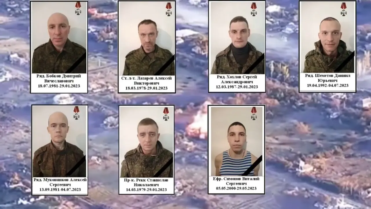В появившемся видеоматериале перечислены погибшие бойцы мобилизованного 1251-го мотострелкового полка. Приводим имена и даты смерти; соболезнуем родным и близким.