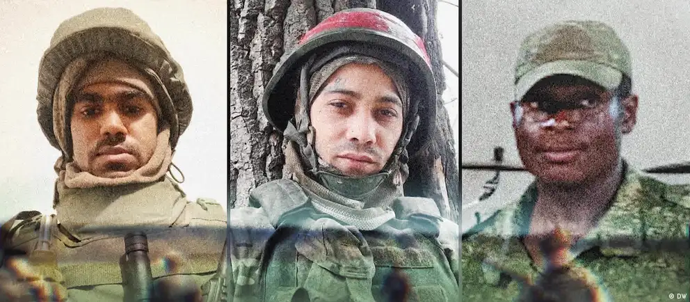 Людей из беднейших стран вербуют под обещания больших зарплат, отправляют в боевые операции и часто лишают права на возвращение и даже на возвращение тел погибших. Правозащитники называют это практикой, близкой к торговле людьми.